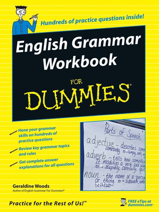 Title details for English Grammar Workbook For Dummies by Geraldine Woods - Available